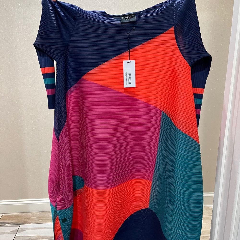 Color block dress